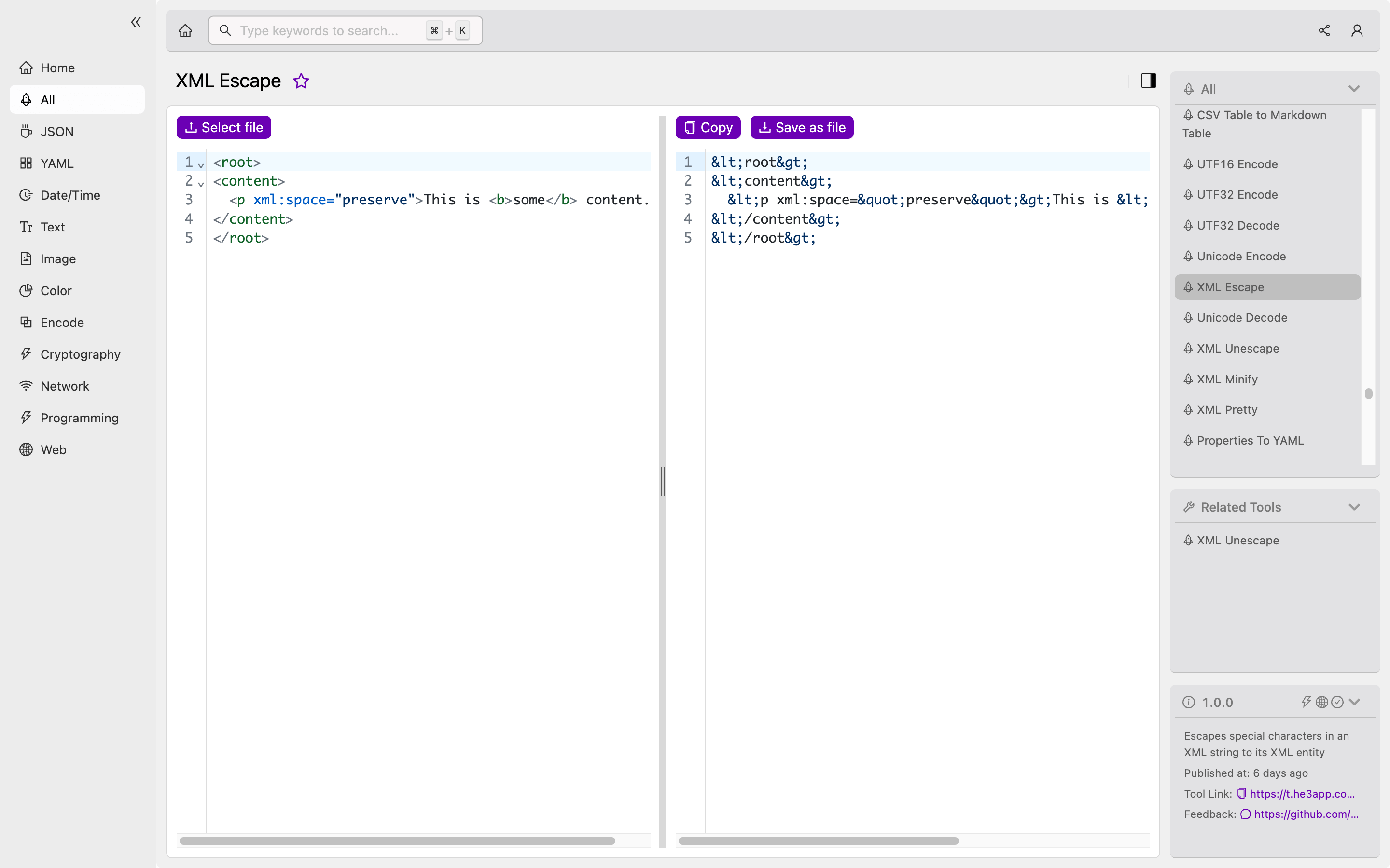 understanding-xml-escape-for-developers